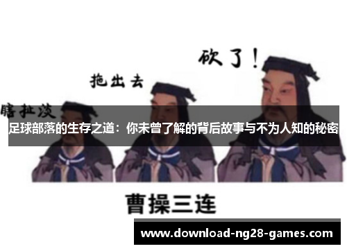 足球部落的生存之道:你未曾了解的背后故事与不为人知的秘密 足球部落的生存之道:你未曾了解的背后故事与不为人知的秘密