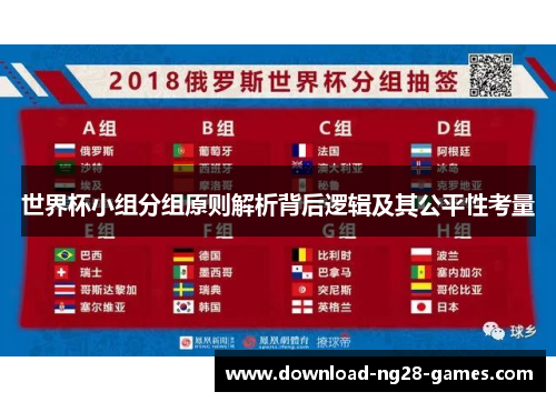 世界杯小组分组原则解析背后逻辑及其公平性考量 世界杯小组分组原则解析背后逻辑及其公平性考量